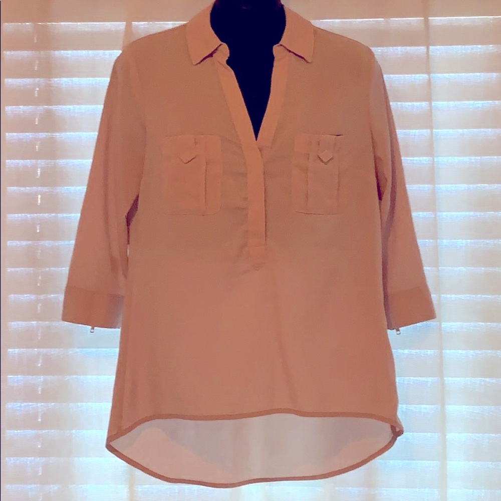 Dynamite quarter sleeve blouse